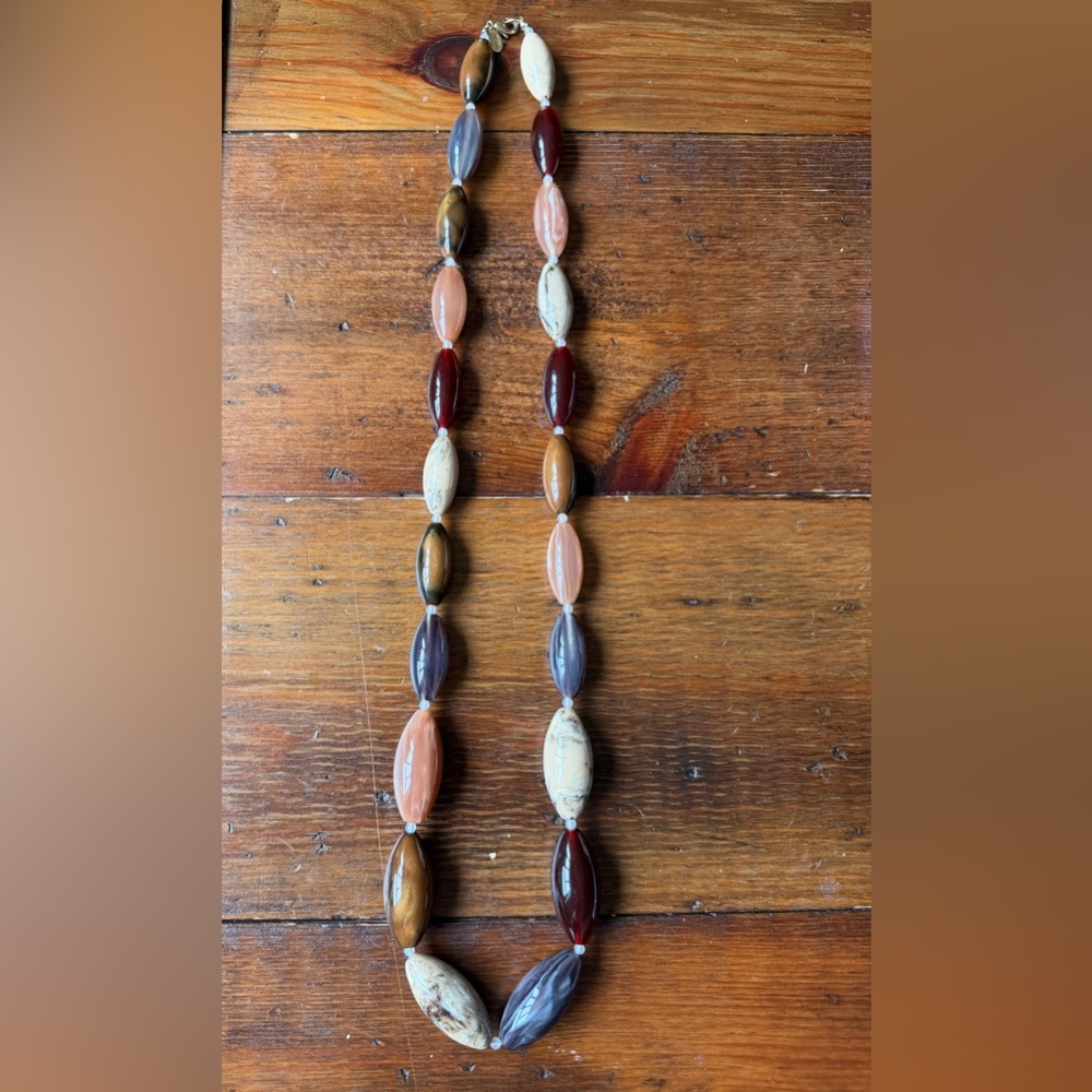 Lydell NYC Multicolor Plastic Beaded Necklace